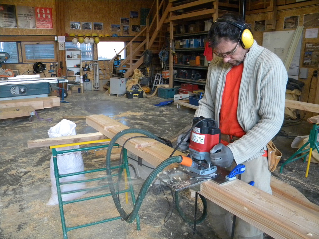 atelier défonçage solives