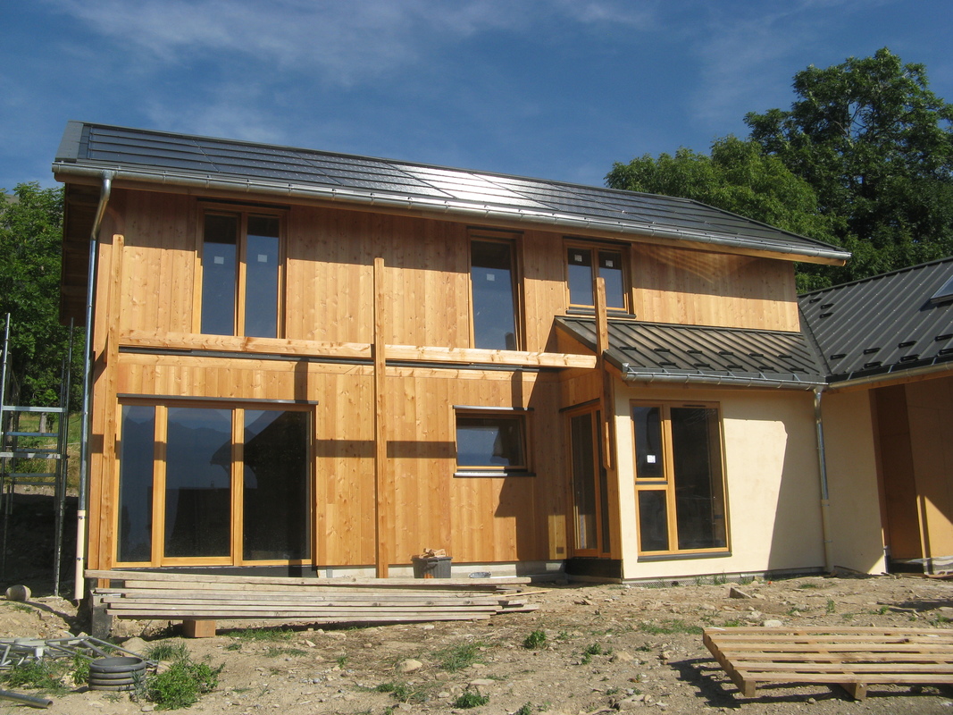 Une Maison paille à énergie positive