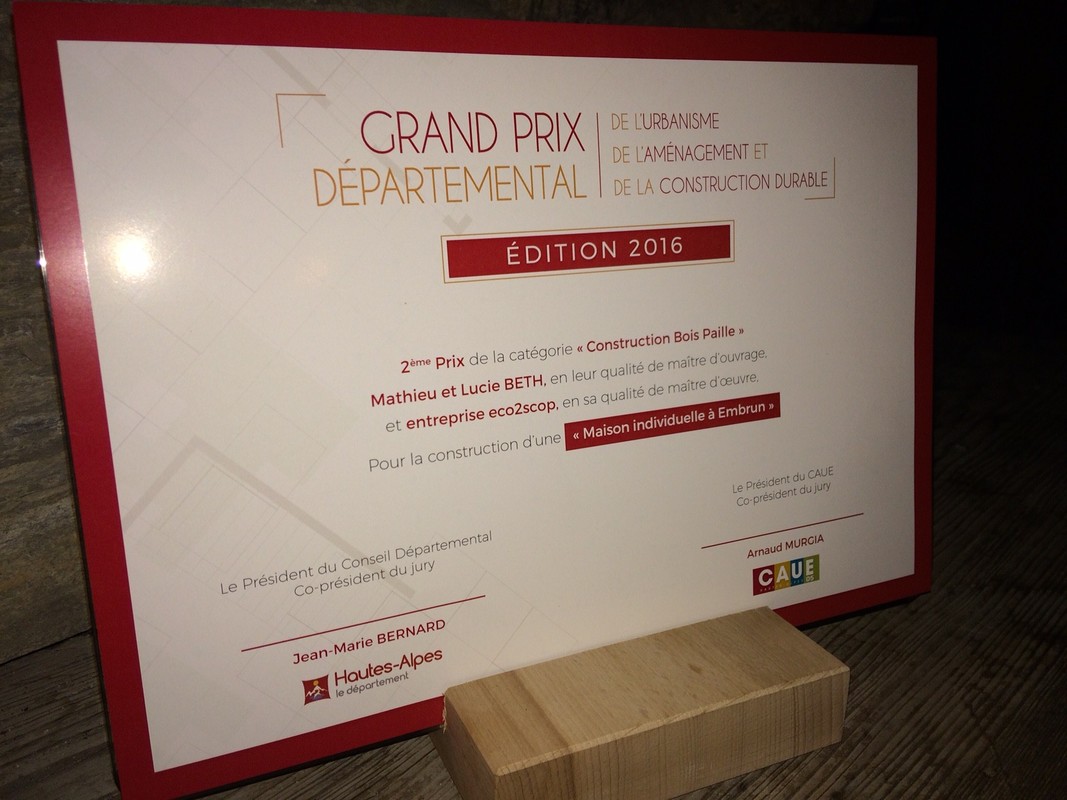 Grand Prix Départemental de l'Architecture, de l'aménagement et de la construction durable