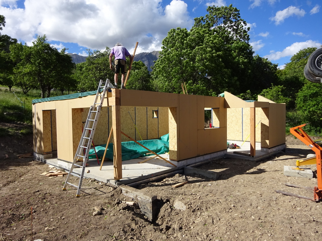 Une Maison paille à énergie positive