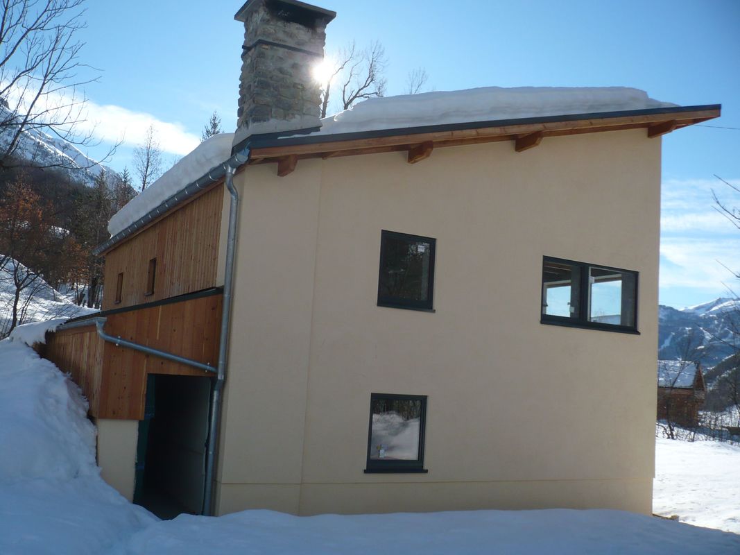 Isolation extérieure intégrale à Pelvoux