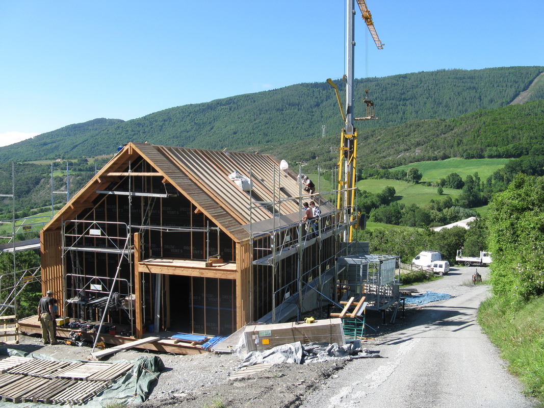 Maison paille a Chorges