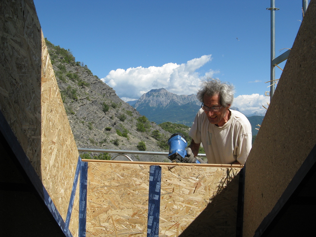 Maison paille a Chorges
