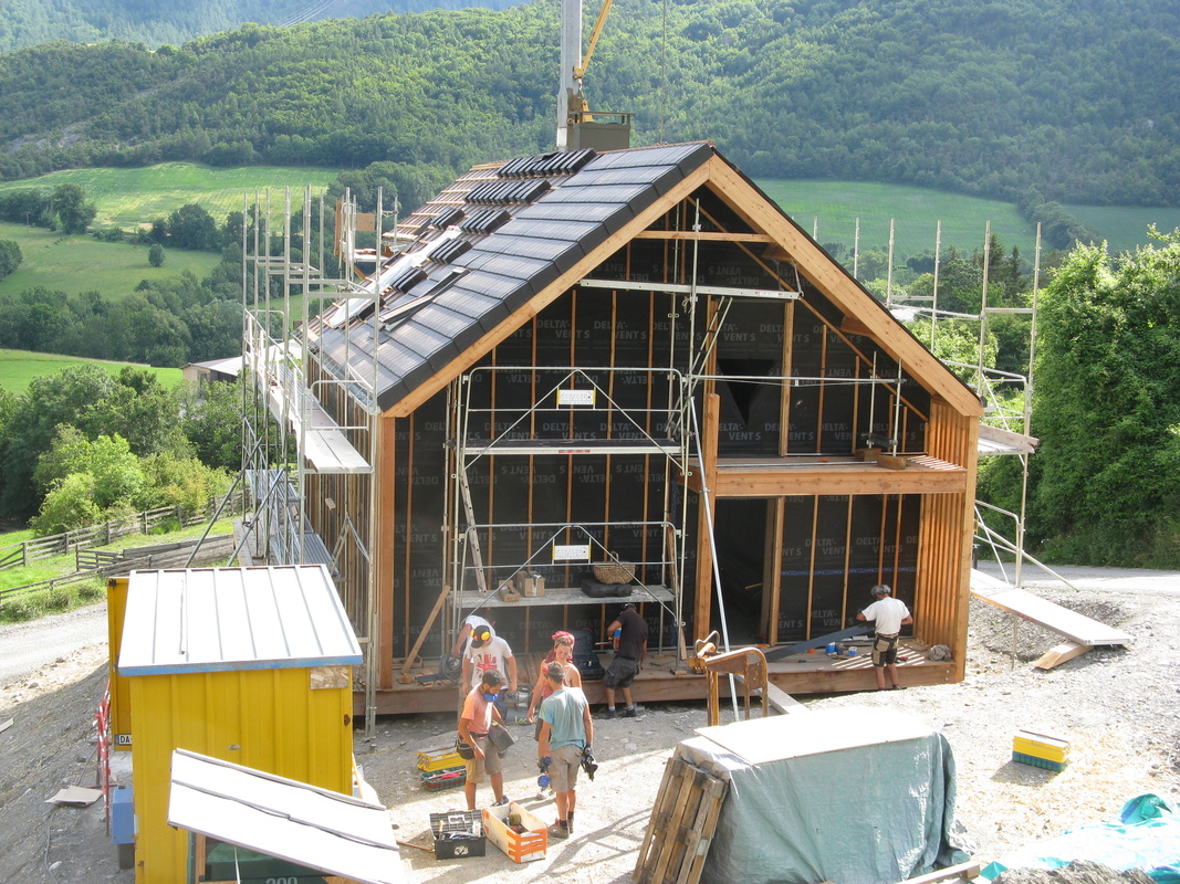 Maison paille a Chorges