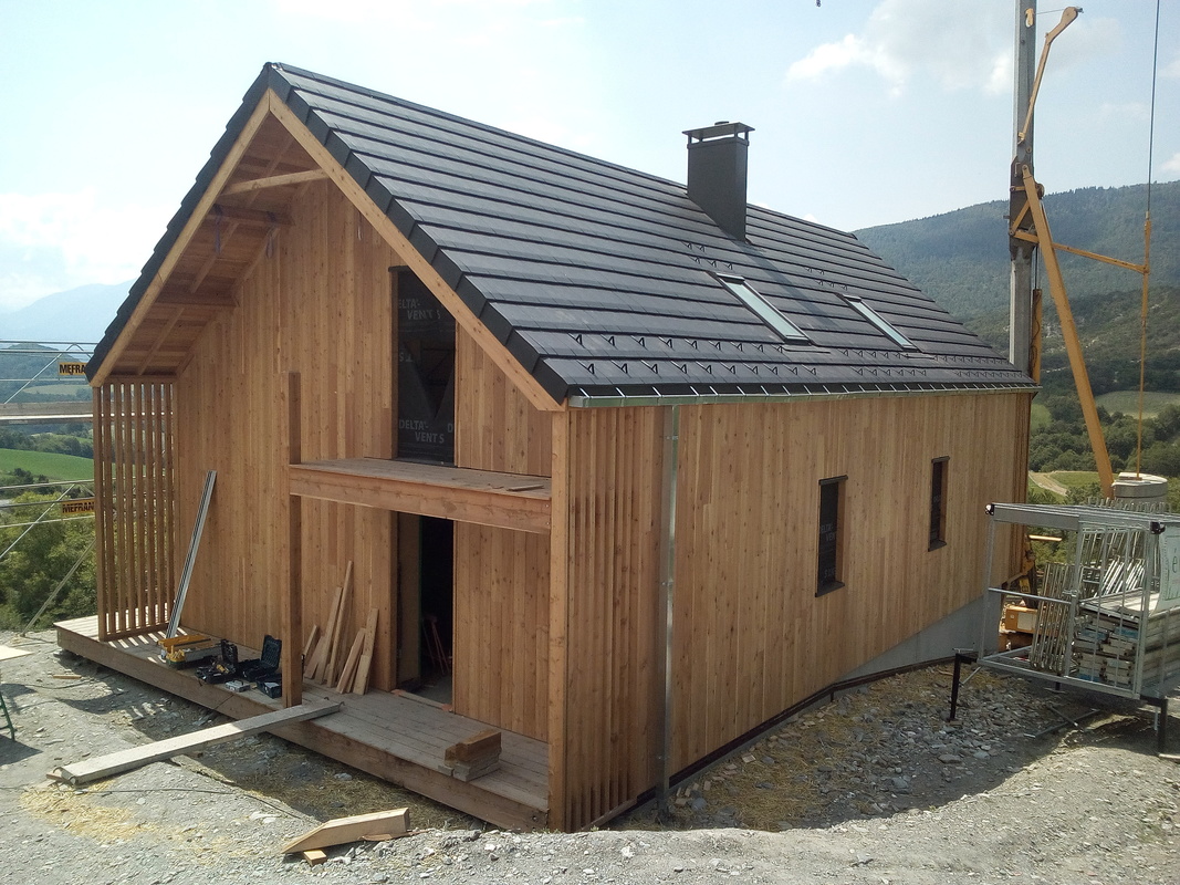 Maison paille a Chorges