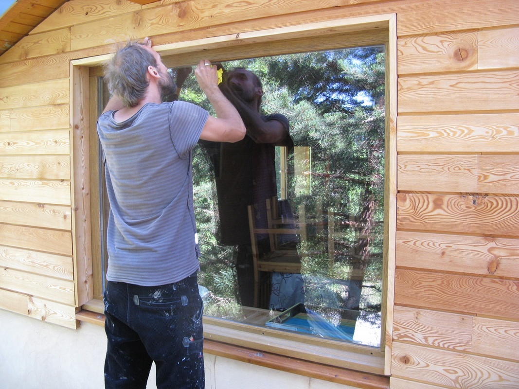 Pose de menuiserie lors d'une isolation extérieure