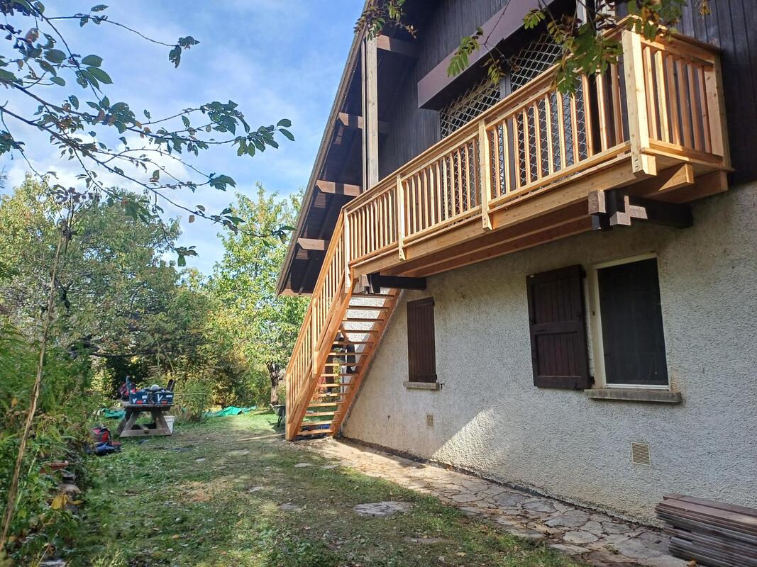 Rénovation d'un Balcon mélèze