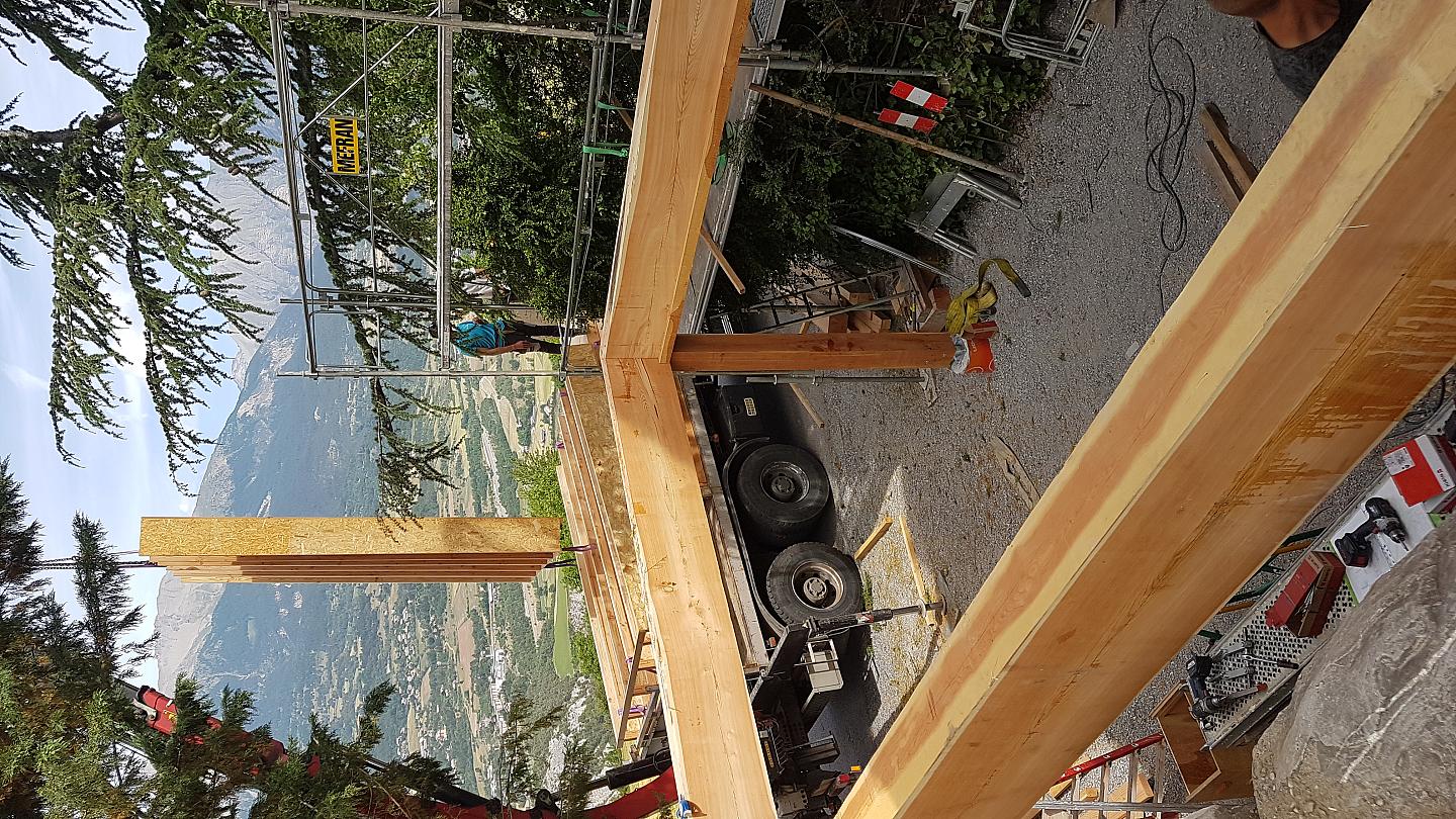 Stucture de la mini maison du coin