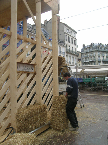 Construction Ossature Bois et Bottes de paille, un évenement à Grenoble