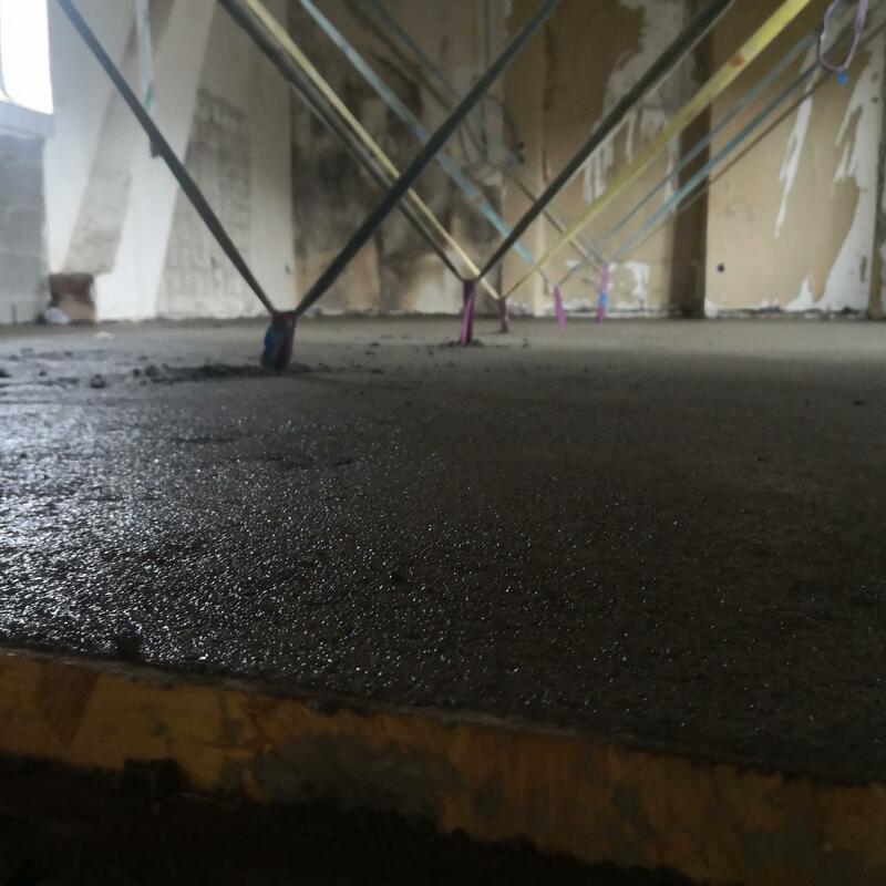 Dalle bois béton à Guillestre