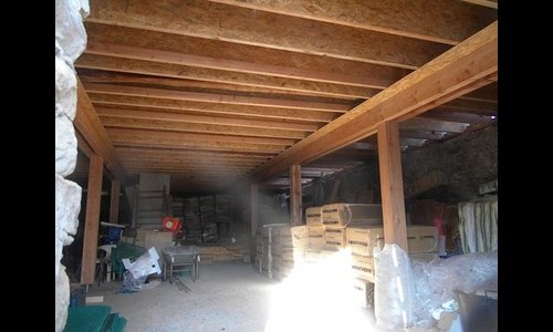 renfort de dalle bois
