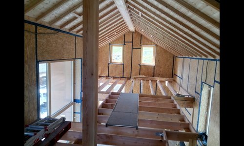 intérieur sous rampant