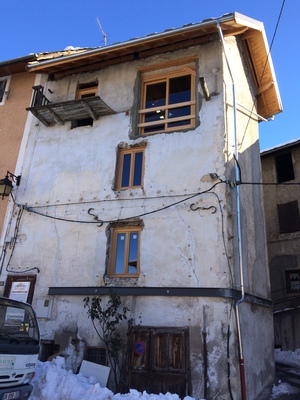 Rénovation thermique de façade à Guillestre