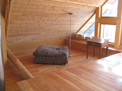 plancher et bardage mélèze du Queyras