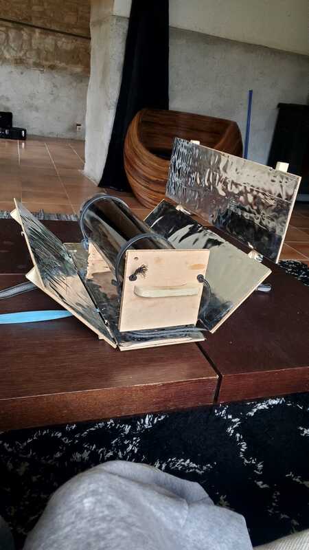 Caisson pour tube solaire Vincnet kocher